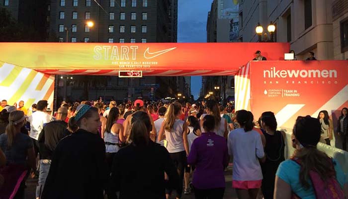 Nike Women's Half Marathon Start